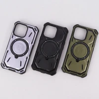 قاب ضد ضربه Metal Armor استند شو iPhone 13 Pro