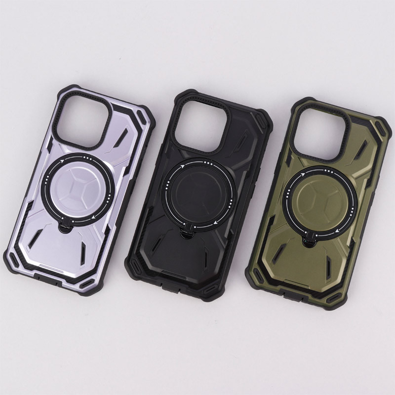 قاب ضد ضربه Metal Armor استند شو iPhone 13 Pro