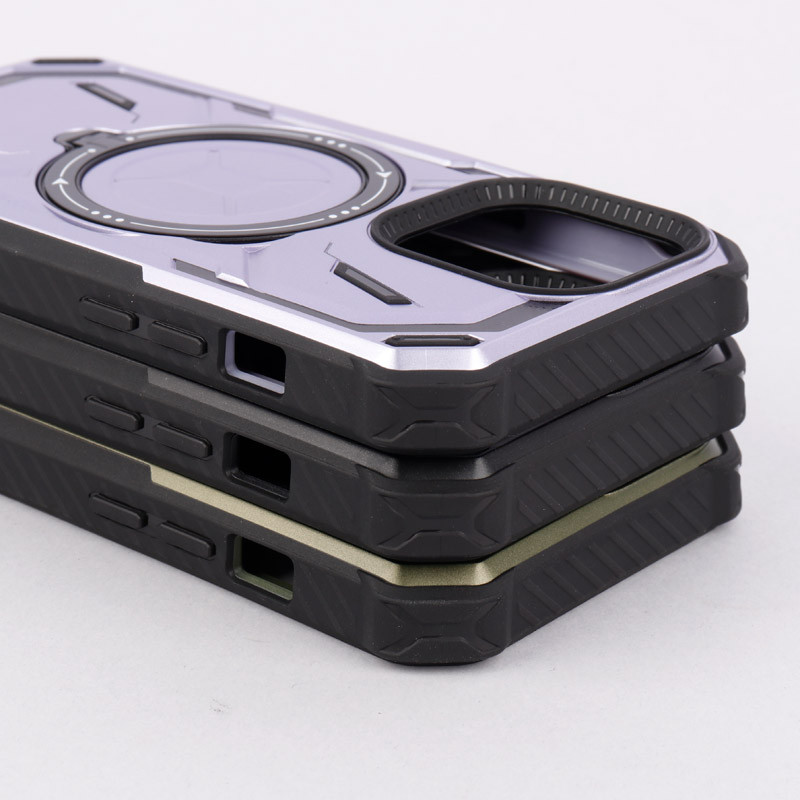 قاب ضد ضربه Metal Armor استند شو iPhone 13 Pro