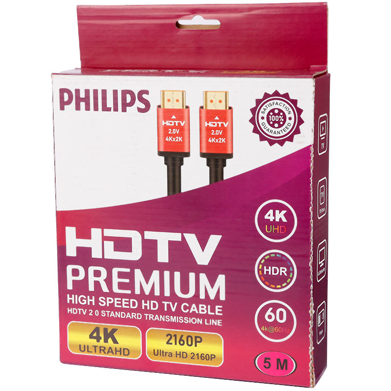 Philips HDMI v2.0 4K 5m Cable