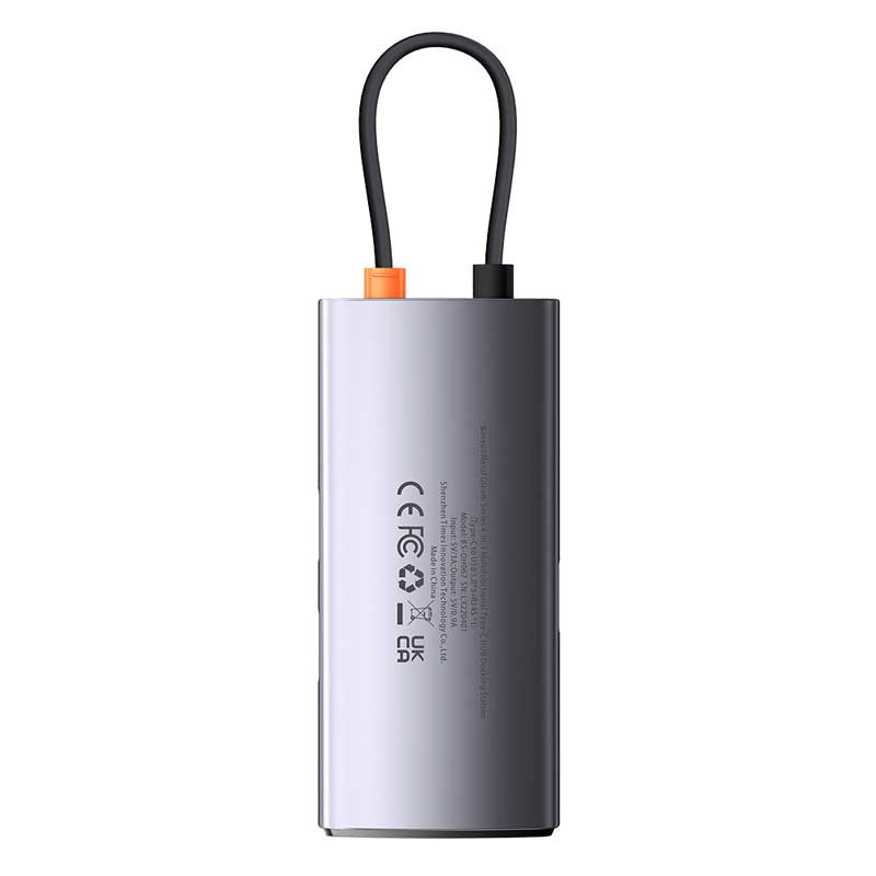 هاب 4 پورت Type-C باسئوس Starojy Metal Gleam Series WKWG070113