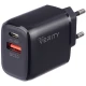 شارژر دیواری فست شارژ Verity AP 2126 0.5A QC3.0 PD 33W + کابل تایپ سی