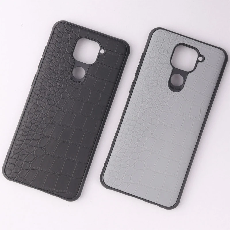 قاب چرمی کروکودیل Xiaomi Redmi Note 9 / Redmi 10x 4G