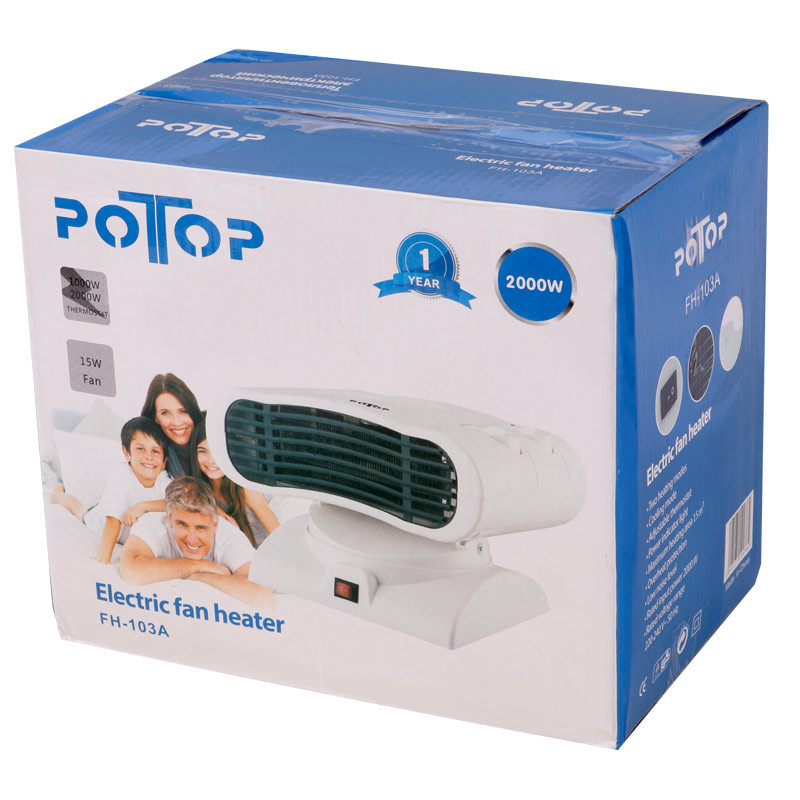 بخاری برقی فن دار Potop FH-103A