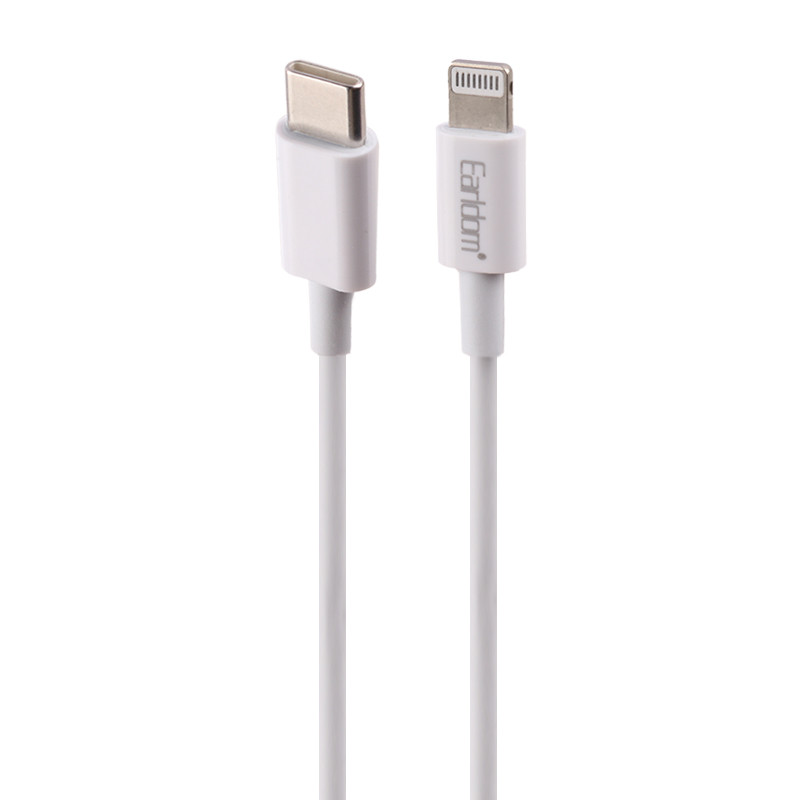 کابل تبدیل فست شارژ Earldom EC-166i Type-C to Lightning PD 20W 1m