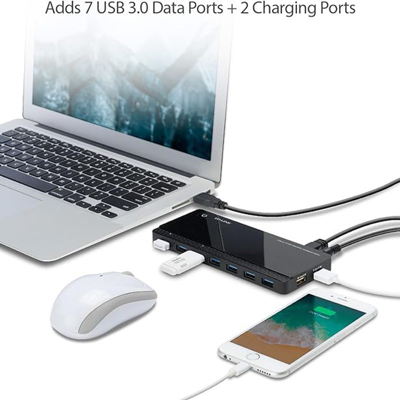هاب 7 پورت USB3.0 تی پی لینک UH720