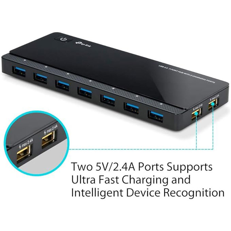 هاب 7 پورت USB3.0 تی پی لینک UH720