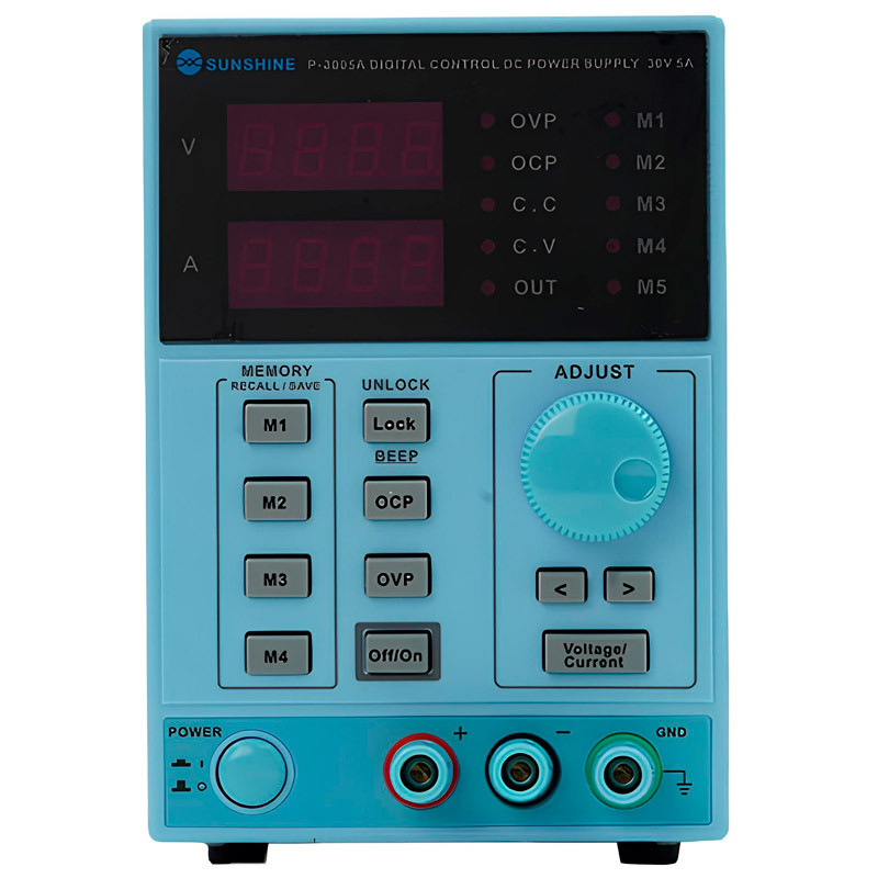 منبع تغذیه دیجیتال Sunshine P-3005A 30V 5A