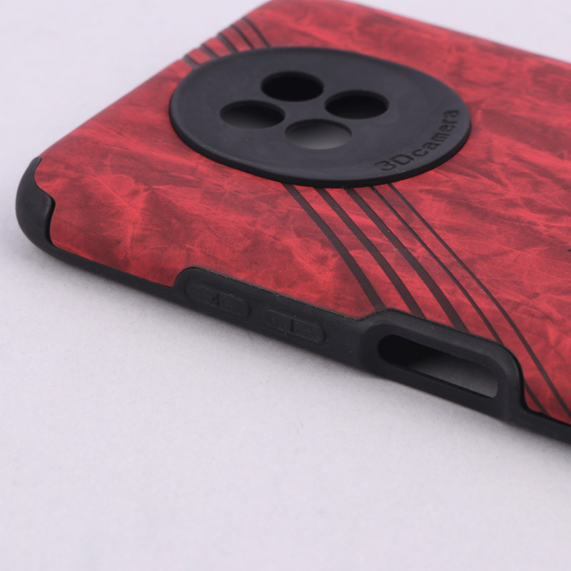 قاب ساده سیلیکونی چرمی گوزنی محافظ لنزدار Xiaomi Redmi Note 9T / Redmi Note 9 5G