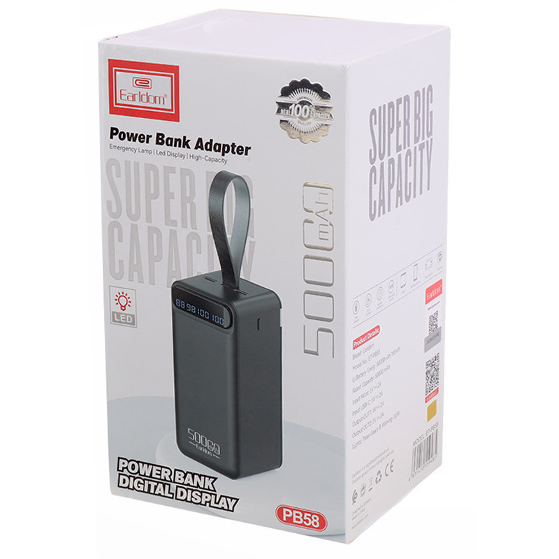پاور بانک 50000 ارلدام Earldom ET-PB58 10W
