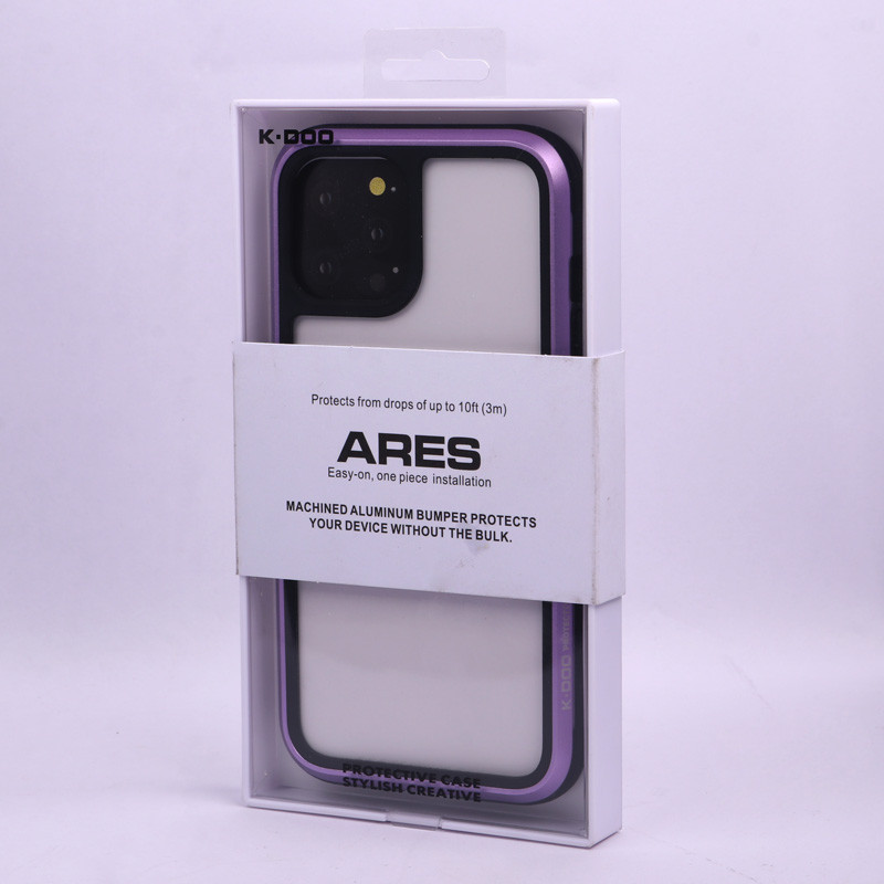 قاب ضد ضربه پشت شفاف K.doo Ares آیفون iPhone 12 Pro Max