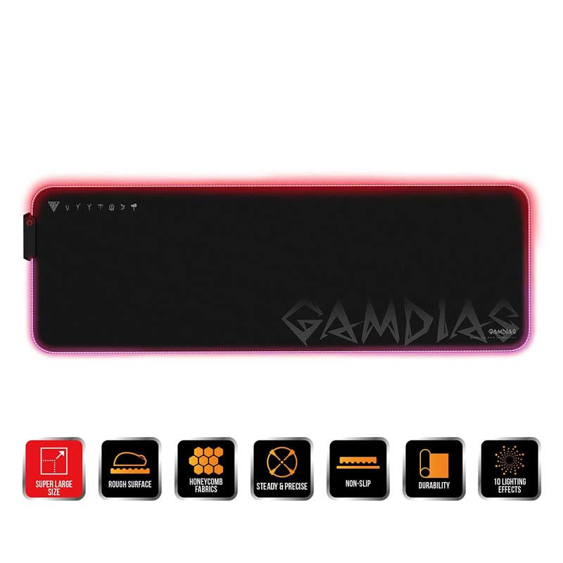 پد موس گیمینگ Gamdias NYX P3 Multi-Color 90*30