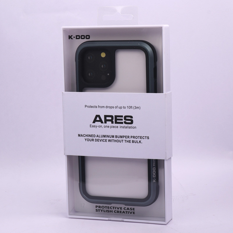 قاب ضد ضربه پشت شفاف K.doo Ares آیفون iPhone 12 / 12 Pro
