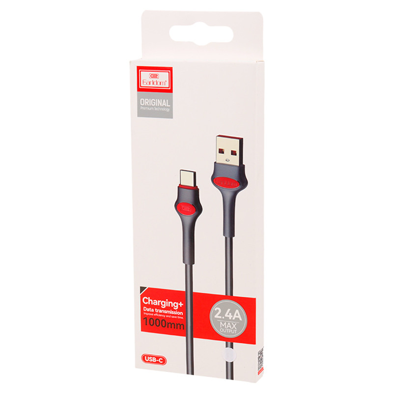 کابل تایپ سی Earldom EC-082C 2.4A 1m