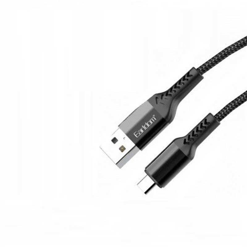 کابل میکرو یو اس بی فست شارژ Earldom EC-139M 2.4A 1m