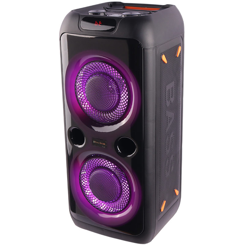 اسپیکر چمدانی بلوتوثی رم و فلش خور RS-D30 + میکروفون و ریموت کنترل