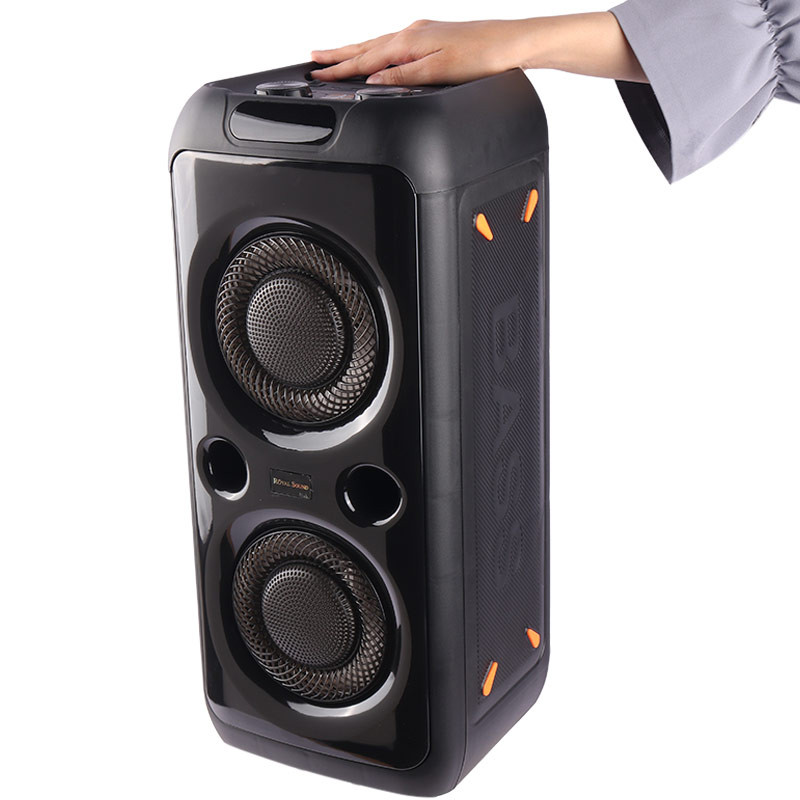 اسپیکر چمدانی بلوتوثی رم و فلش خور RS-D30 + میکروفون و ریموت کنترل
