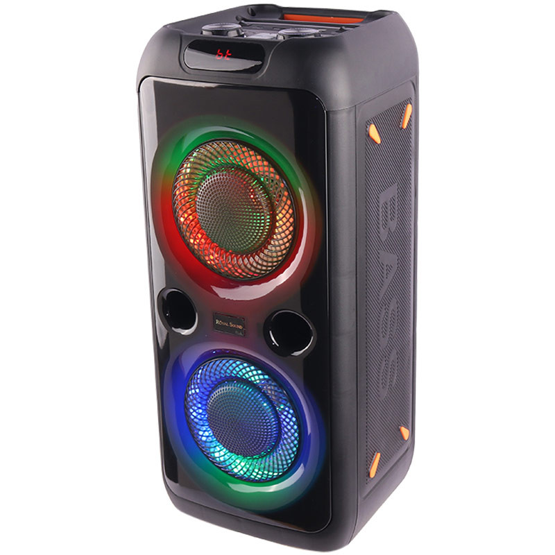 اسپیکر چمدانی بلوتوثی رم و فلش خور RS-D30 + میکروفون و ریموت کنترل