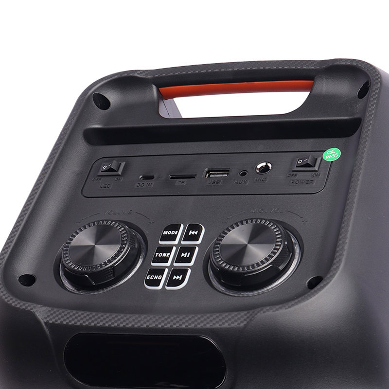 اسپیکر چمدانی بلوتوثی رم و فلش خور RS-D30 + میکروفون و ریموت کنترل