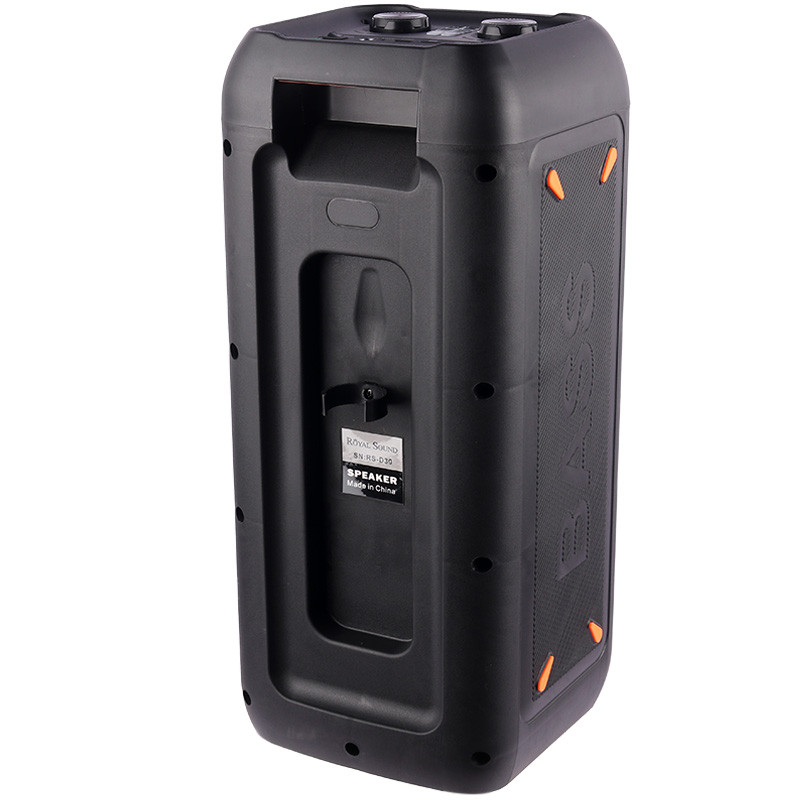اسپیکر چمدانی بلوتوثی رم و فلش خور RS-D30 + میکروفون و ریموت کنترل