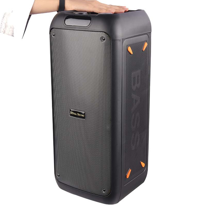 اسپیکر چمدانی بلوتوثی رم و فلش خور RS-D31 + میکروفون و ریموت کنترل
