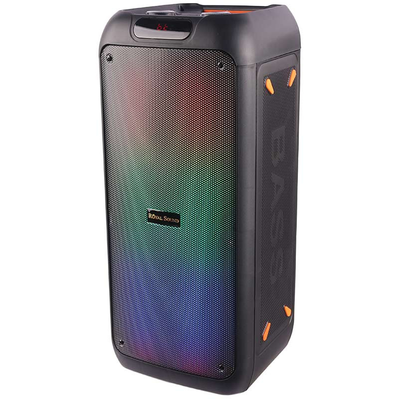اسپیکر چمدانی بلوتوثی رم و فلش خور RS-D31 + میکروفون و ریموت کنترل