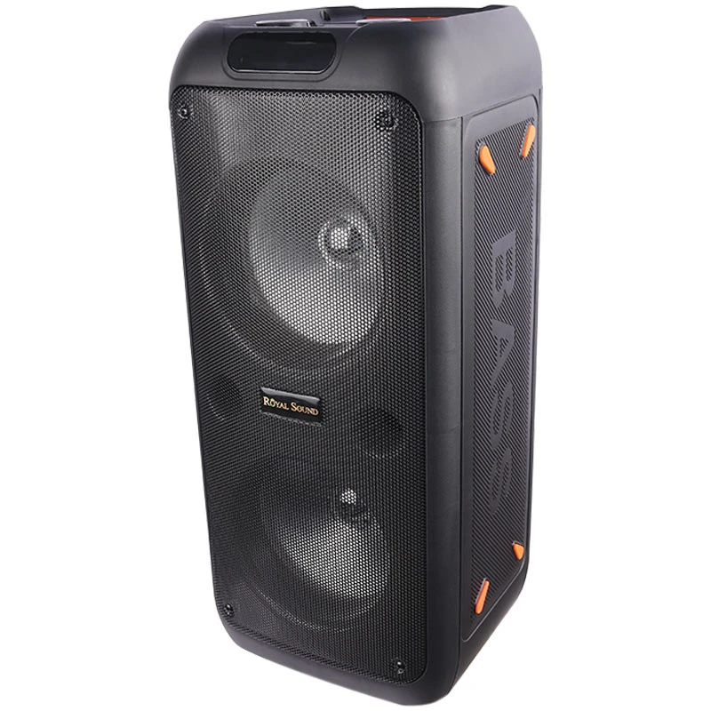 اسپیکر چمدانی بلوتوثی رم و فلش خور RS-D32 + میکروفون و ریموت کنترل