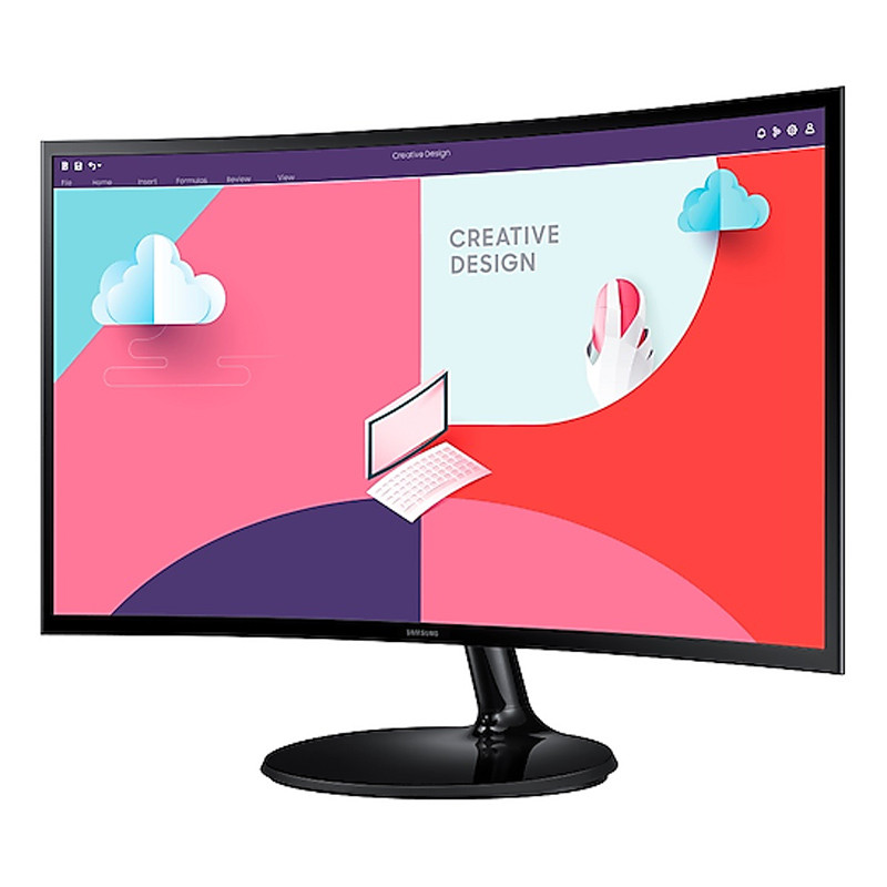 مانیتور خمیده سامسونگ Essential 24C360 سایز 24 اینچ