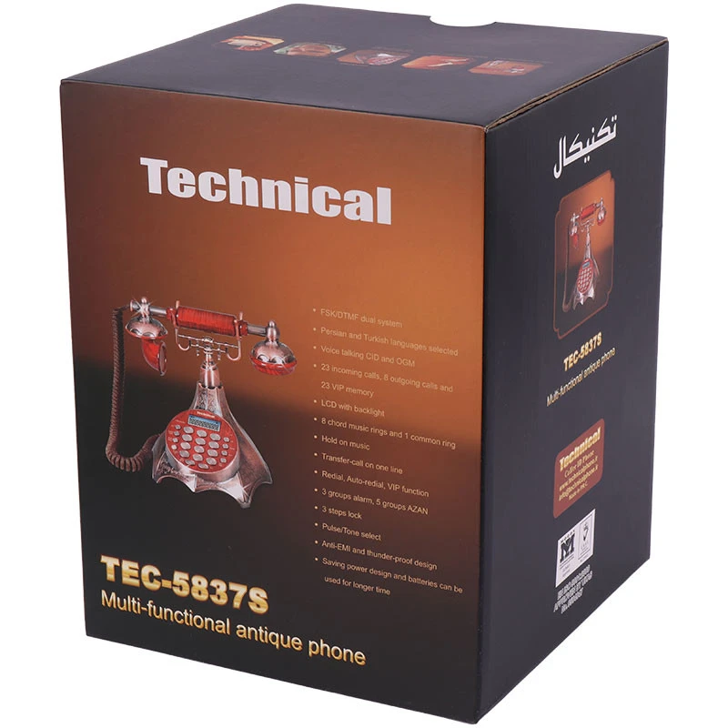 تلفن رومیزی کلاسیک تکنیکال Technical TEC-5837S