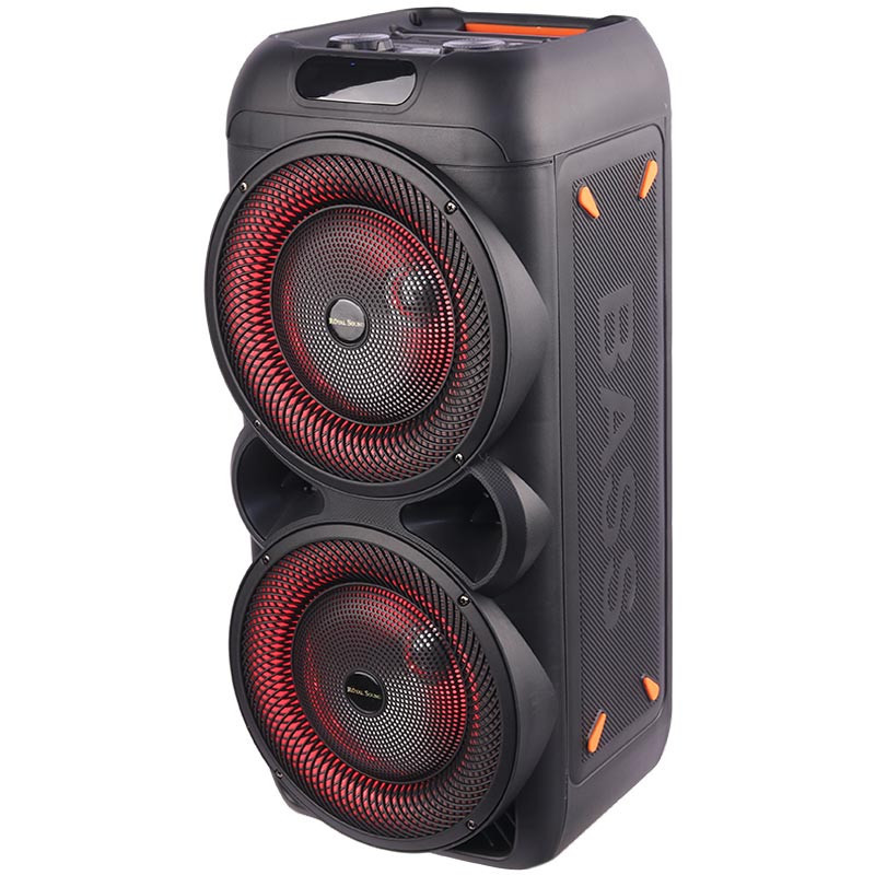 اسپیکر چمدانی بلوتوثی رم و فلش خور RS-D33 + میکروفون و ریموت کنترل