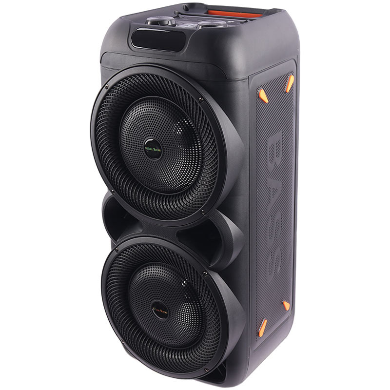 اسپیکر چمدانی بلوتوثی رم و فلش خور RS-D33 + میکروفون و ریموت کنترل