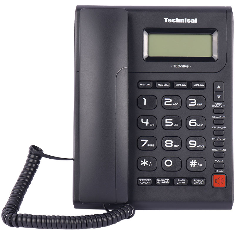 تلفن رومیزی تکنیکال Technical TEC-5849