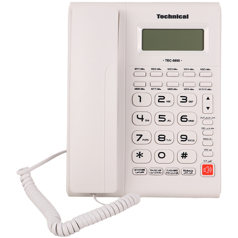 تلفن رومیزی تکنیکال Technical TEC-5850