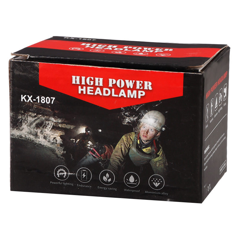 چراغ قوه پیشانی هدلایت شارژی KX-1807