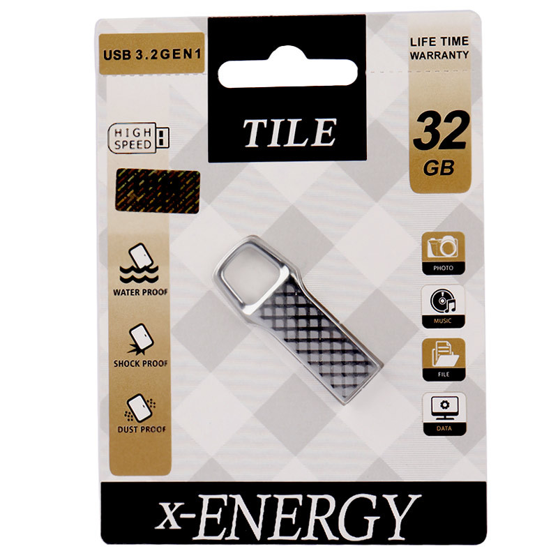 فلش 32 گیگ ایکس انرژی X-Energy Tile USB3.2