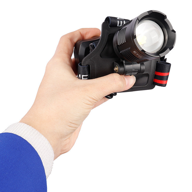 چراغ قوه پیشانی هدلایت شارژی High Power Head Light BZM ETG