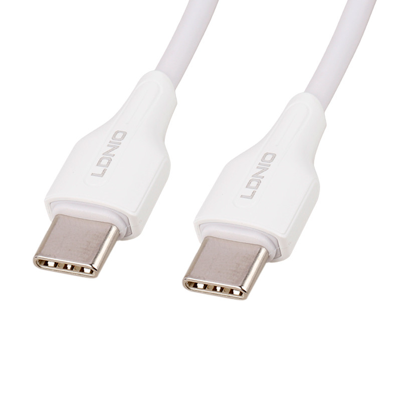 کابل تبدیل فست شارژ Ldnio LC121C Type-C to Type-C 65W 1m