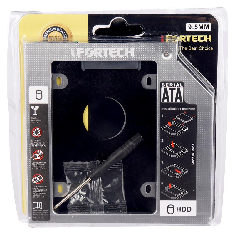 براکت هارد اینترنال آیفورتک Ifortech Caddy 9.5mm