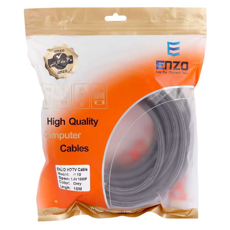کابل Enzo HDMI H10 V1.4 4K 10m