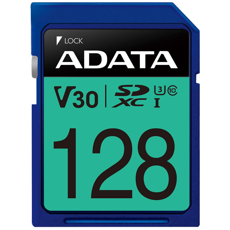 رم اس دی 128 گیگ ای دیتا ADATA Premier Pro V30 U3 C10 100MB/s