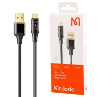 کابل میکرو یو اس بی فست شارژ Mcdodo CA-2100 3A QC4.0 1.2m