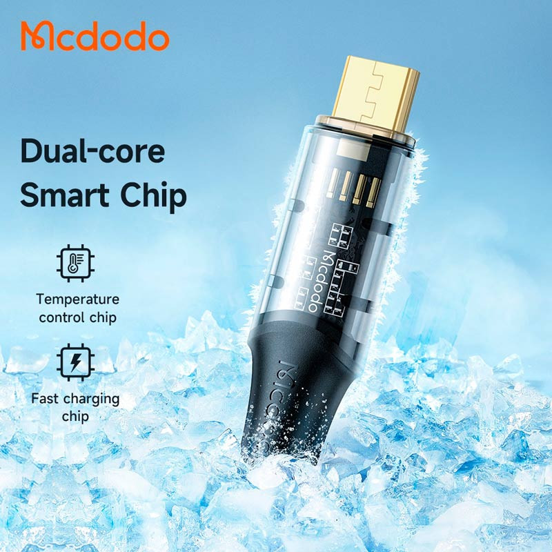 کابل میکرو یو اس بی فست شارژ Mcdodo CA-2100 3A QC4.0 1.2m