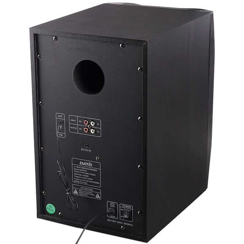 اسپیکر بلوتوثی رم و فلش خور Datis GS325-R + ریموت کنترل