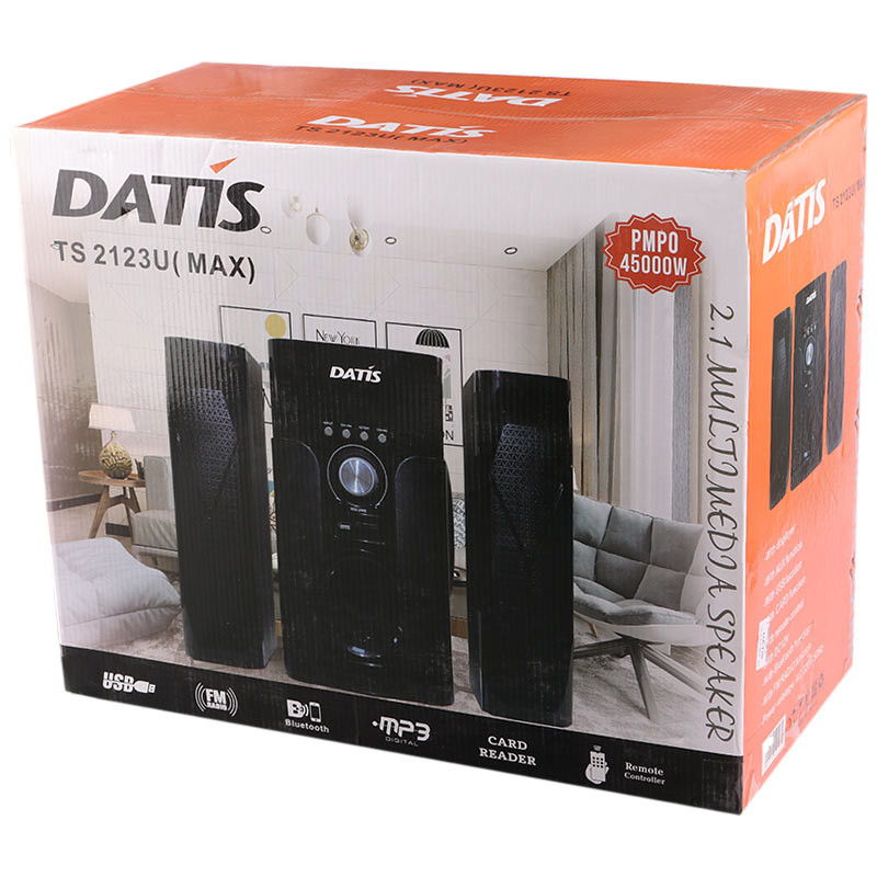اسپیکر بلوتوثی رم و فلش خور Datis TS 2123U Max + ریموت کنترل