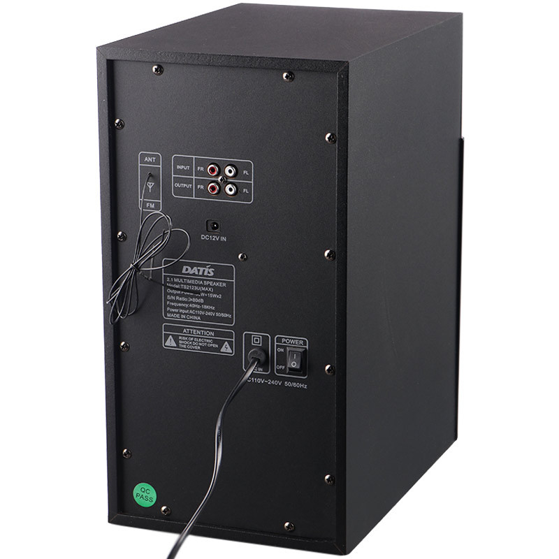 اسپیکر بلوتوثی رم و فلش خور Datis TS 2123U Max + ریموت کنترل