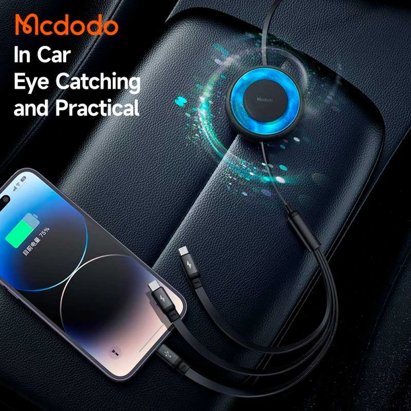 کابل 3 سر Mcdodo CA-3571 3.5A 15W 1.2M