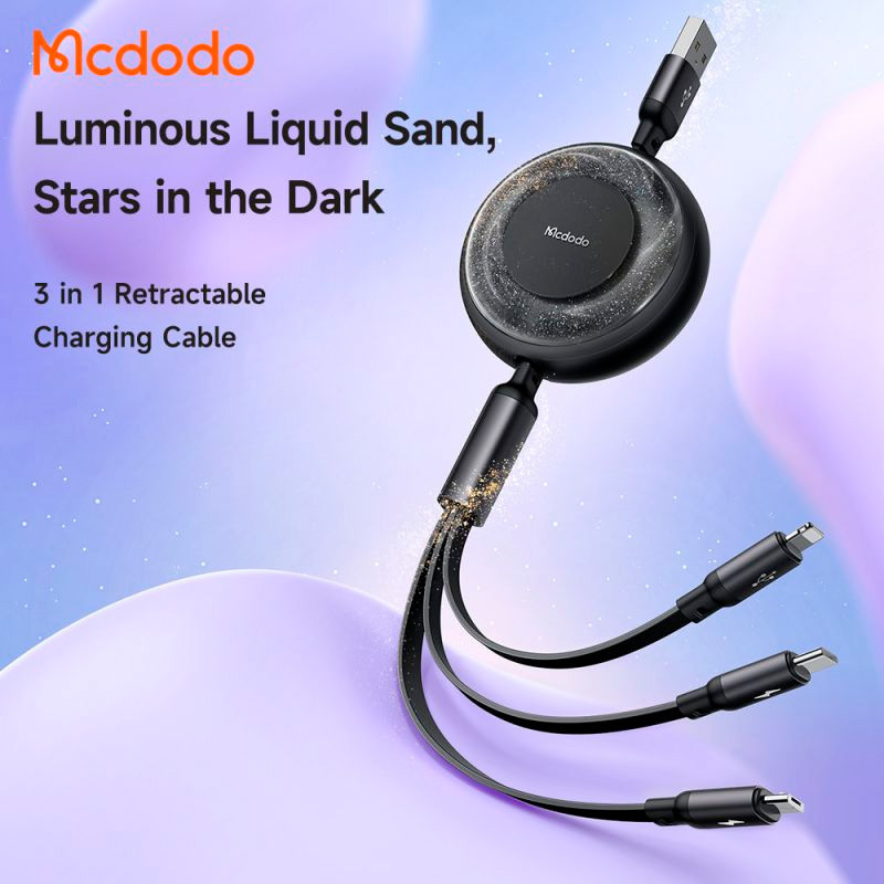 کابل 3 سر Mcdodo CA-3571 3.5A 15W 1.2M