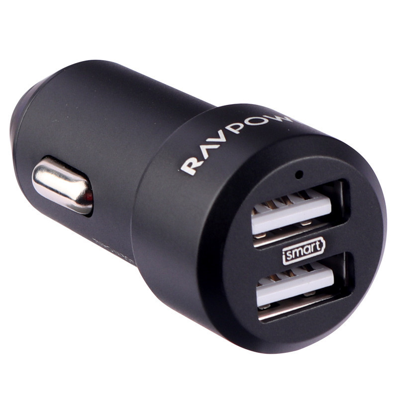 شارژر فندکی فست شارژ Ravpower RP-VC006 4.8A 24W شرینک
