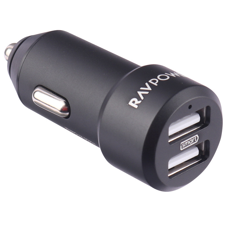 شارژر فندکی فست شارژ Ravpower RP-VC006 4.8A 24W شرینک