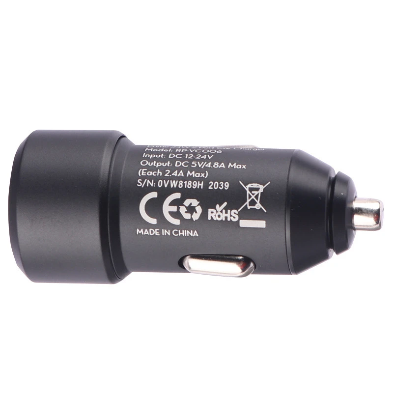 شارژر فندکی فست شارژ Ravpower RP-VC006 4.8A 24W شرینک